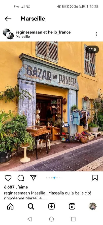 Massilia Calling Appartement Marseille Proche Metro Climatise Bien Decore 0*,  France